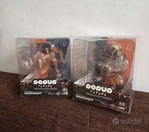 Coppia Attacco Dei Giganti Action Figure