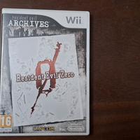 gioco nintendo wii Resident Evil zero in ITALIANO 