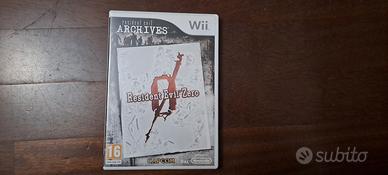 gioco nintendo wii Resident Evil zero in ITALIANO 