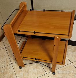 Foppapedretti, Service Carrello Portavivande, Noce