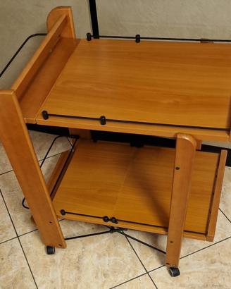 Foppapedretti, Service Carrello Portavivande, Noce
