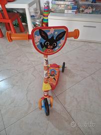 Monopattino Bing 3 ruote per bambini – Bing Bunny
