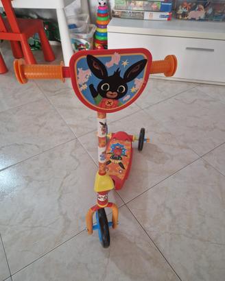 Monopattino Bing 3 ruote per bambini – Bing Bunny