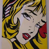 Quadri dipinti a mano-Omaggio a Roy Lichtenstein