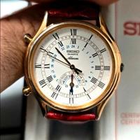 orologio vintage seico 8m15-9000 col oro