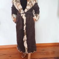 Nuovissimo cappotto camoscio tg S
