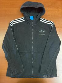 felpa adidas originale con cappuccio