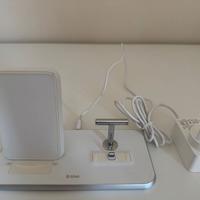 ZENS STAND+DOCK fast wireless charger Aluminium