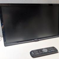 TV Philips 22 pollici full HD satellitare DVBT2
