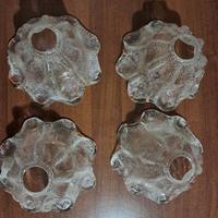 Campana in vetro per lampadario