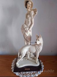 dama con mastino Danese Giuseppe Armani 