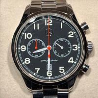 Cronografo Mercedes in acciaio originale