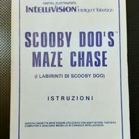 manuale Scooby Doo's Maze Chase - Intellivision