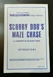 manuale Scooby Doo's Maze Chase - Intellivision