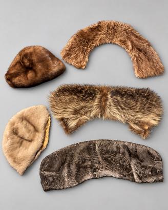 Colletti e cappelli in pelliccia