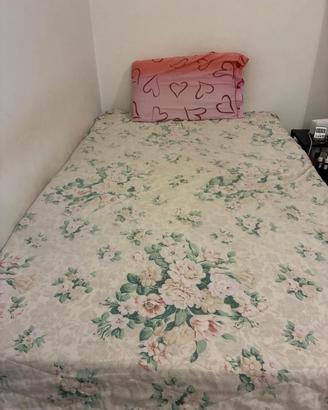 Letto + rete + 2 armadi