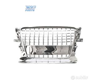 GRIGLIA PER AUDI Q5 08-12 LOOK S-LINE ARGENTO