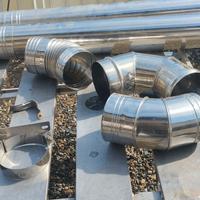 Tubi in acciaio completi di curve