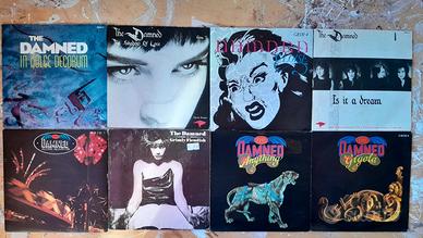 Lotto di 8 45 giri The Damned - Punk anni '70/'80