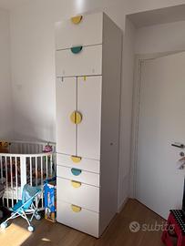 Armadio bambino IKEA Smastad/Platsa