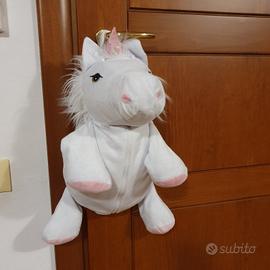 Pupazzo morbido unicorno porta pigiama