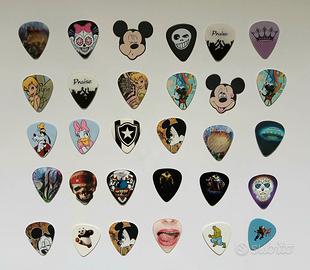 30 plettri misti per chitarra