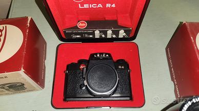 Leica R4 piu obiettivi 