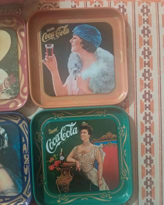 Sotto bicchieri coca cola vintage