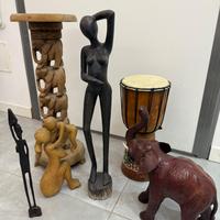 Completo oggetti etnici