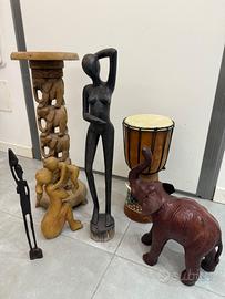 Completo oggetti etnici