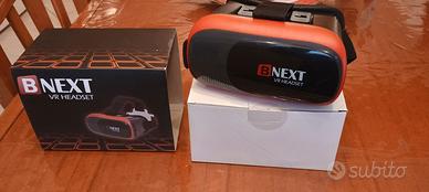 Realtà virtuale, occhiali VR comp. iPhone/android
