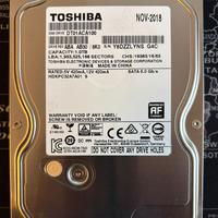HARD DISK TOSHIBA 1TB 7200RPM 3,5" 1000GB 1 TERA
