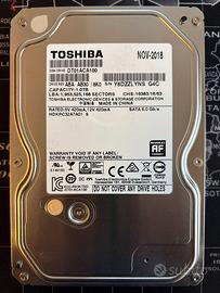 HARD DISK TOSHIBA 1TB 7200RPM 3,5" 1000GB 1 TERA