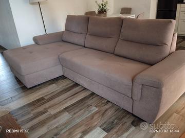 divano letto con penisola