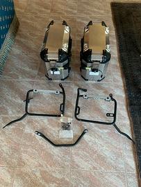 Set valigie e telai triumph per Tiger 800 XRX/XRT