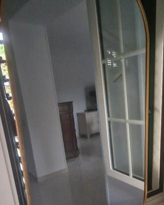 specchio ovale cornice oro misure 90 x40