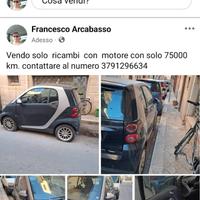 smart fortwo benzina