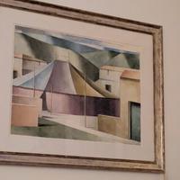 opera acquarello Maestro Marcello Scuffi