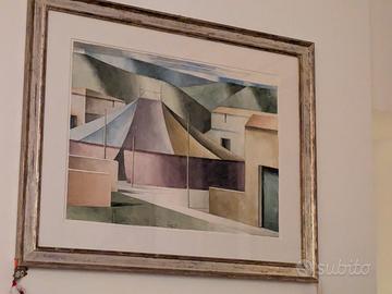 opera acquarello Maestro Marcello Scuffi