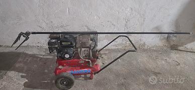 Trattore motocompressore con abbacchiatore lisam
