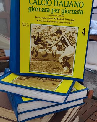 storia del calcio dal 1929 al 1933 4 volumi