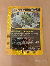 Tyranitar vintage holo topper english pokemon