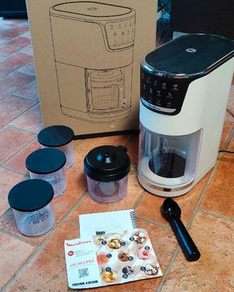 Moulinex Dolci, Gelatiera con 10 Programmi
