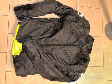 giacca da moto OJ con piumino estraibile