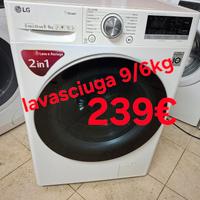 lavasciuga LG 9/6kg motore direct drive 