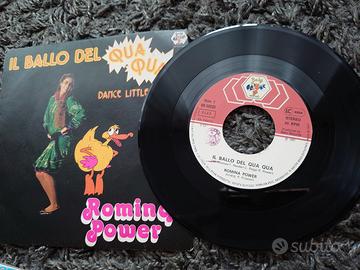 DISCO 45giri BALLO del QUA QUA (Romina Power)