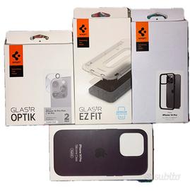 Accessori Spigen + 2 Cover Originale Apple 14 pro