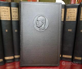 Opera Omnia Benito Mussolini 36 volumi