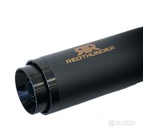 Terminali scarico RED THUNDER neri HD touring M8