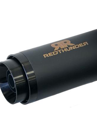 Terminali scarico RED THUNDER neri HD touring M8